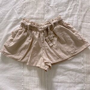 H&M 2-3T girls khaki flared Shorts